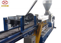 중국 200kg/H 옥수수 전분 PLA 플라스틱 작은 알모양으로 하기 기계, 중합체 밀어남 장비 회사